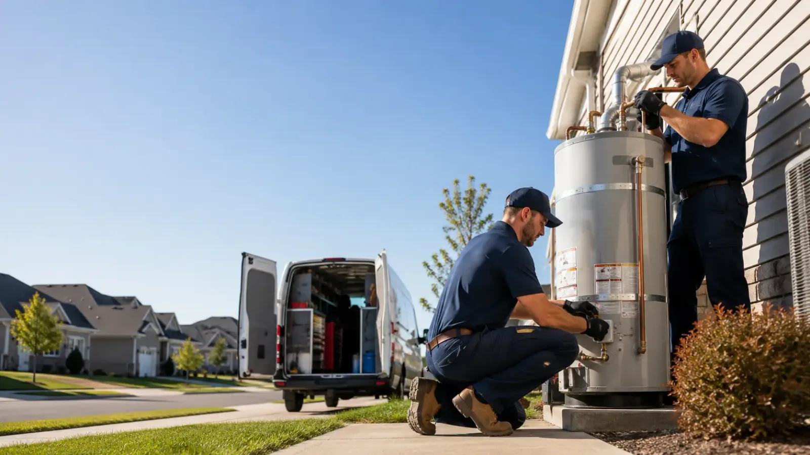 Water Heater Installation in Camp Wood, TX